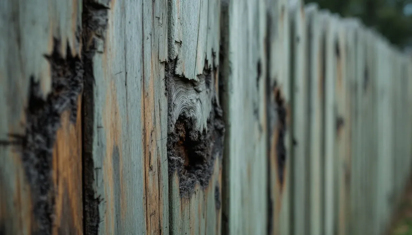 Fence Post Replacement in McKinney