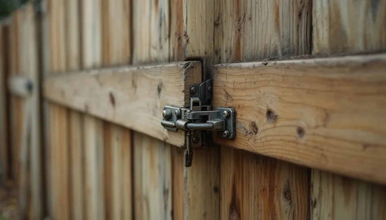 Rotted Fence Post Repair in McKinney